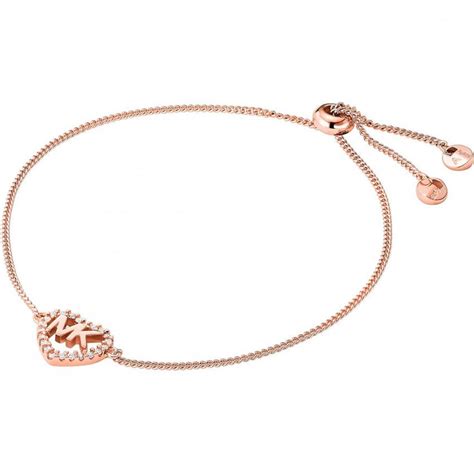 michael kors kette rosegold schlüssel|michael kors silver bracelet.